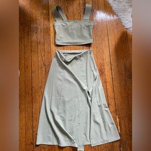 Abercrombie set sage green (s)